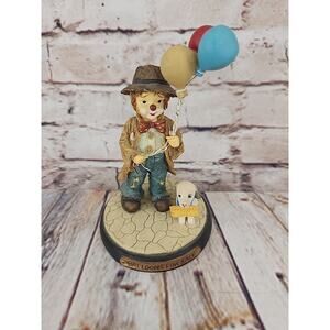 Vintage Emmett Jr Balloons For Sale Dog Stanton Arts 1995 Clown Figurine